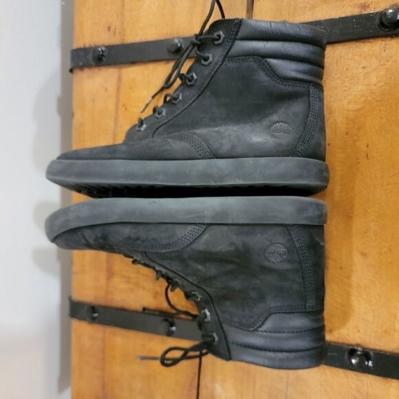 Timberland Womens Dausette Sneaker Boot A1KLO black size 7.5 - Picture 3 of 7